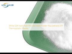 White Soft Hand Feel TPU Hot Melt Powder Polyurethane DTF Thermoplastic Powder