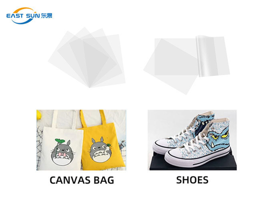 Un buen precio. De A3 A4 de la transferencia del ANIMAL DOMÉSTICO sola Matte Cold Peeling For DTF impresión echada a un lado de la película los 30CM los 33CM los 60CM en línea