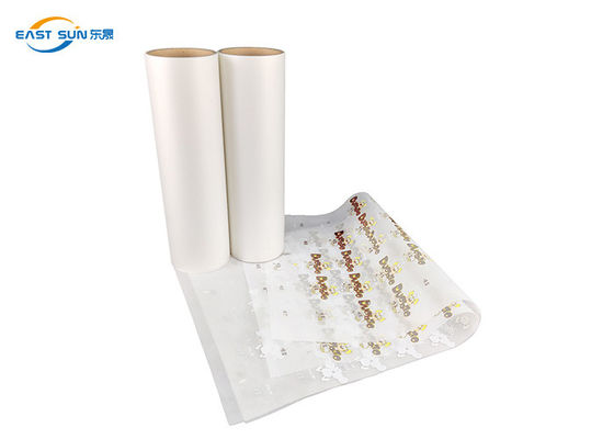 Un buen precio. Anchura gruesa los 60cm de la película 0.075m m del ANIMAL DOMÉSTICO de la cáscara fría DTF para la impresión del traspaso térmico en línea