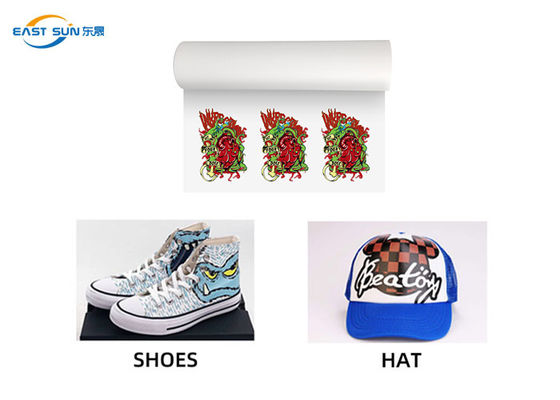 Un buen precio. Sola cáscara caliente echada a un lado doble de Rolls de la película de impresión de DTF y cáscara fría en línea