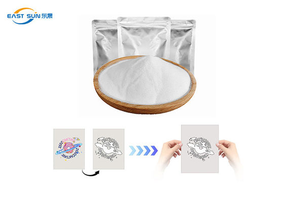 Un buen precio. TPU suave y fino Blanco 1 kg 5 kg Polvo adhesivo de fusión en caliente para DTF en línea