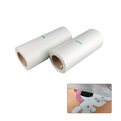 Un buen precio. Transferencia de calor 75 micrones DTF PET Film Roll Impresión de doble lado Adecuado para aplicaciones textiles y de confección en línea