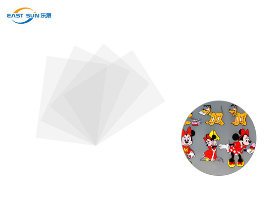 Un buen precio. película del ANIMAL DOMÉSTICO de la transferencia de calor DTF de 0.075mm*297mm*420m m para la impresión de DTF Digitaces en línea