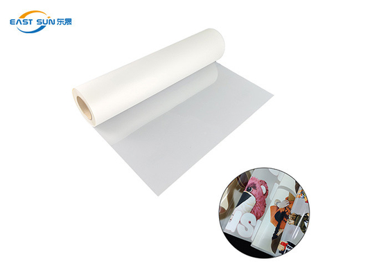 Película de PET de transferencia de calor de 30 cm 60 cm con doble lado mate longitud de 100 m tipo de lado único mate