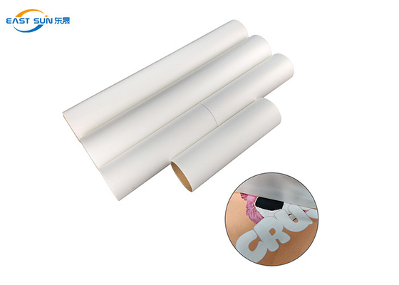 Good price Impresión de textiles con peeling caliente, peeling en frío, transferencia de calor con película de PET, rollo de película DTF en línea