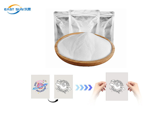 TPU suave y fino Blanco 1 kg 5 kg Polvo adhesivo de fusión en caliente para DTF