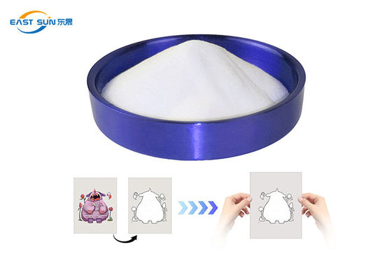 TPU DTF adesivo en polvo fino medio 80 ‰ 200 micrones para la impresión de DTF en polvo de agitación