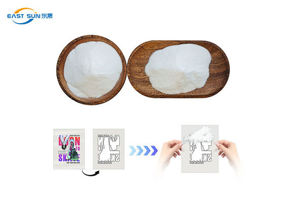 TPU DTF de mezcla media fina, adhesivo en polvo de fusión en caliente 80 ‰ 200 micrones para la impresión en polvo de agitación DTF