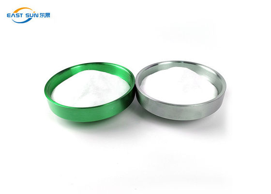 Polvo caliente blanco de la transferencia del poliuretano TPU en la impresión de la pantalla del algodón